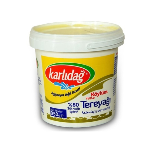 Karlıdağ Köylüm Tuzlu Tereyağı 950 gr